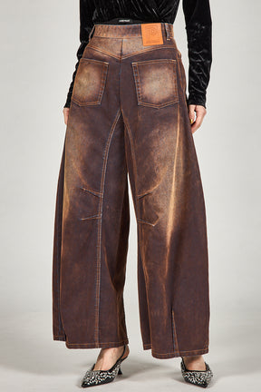 Flocky Denim Pants - 2025 AUTUMN
