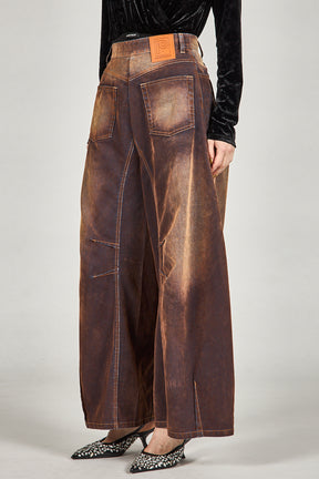 Flocky Denim Pants - 2025 AUTUMN