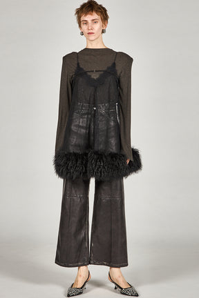 Power Shirt Top - 2025 AUTUMN