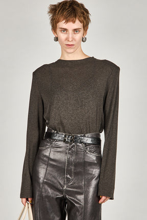 Power Shirt Top - 2025 AUTUMN
