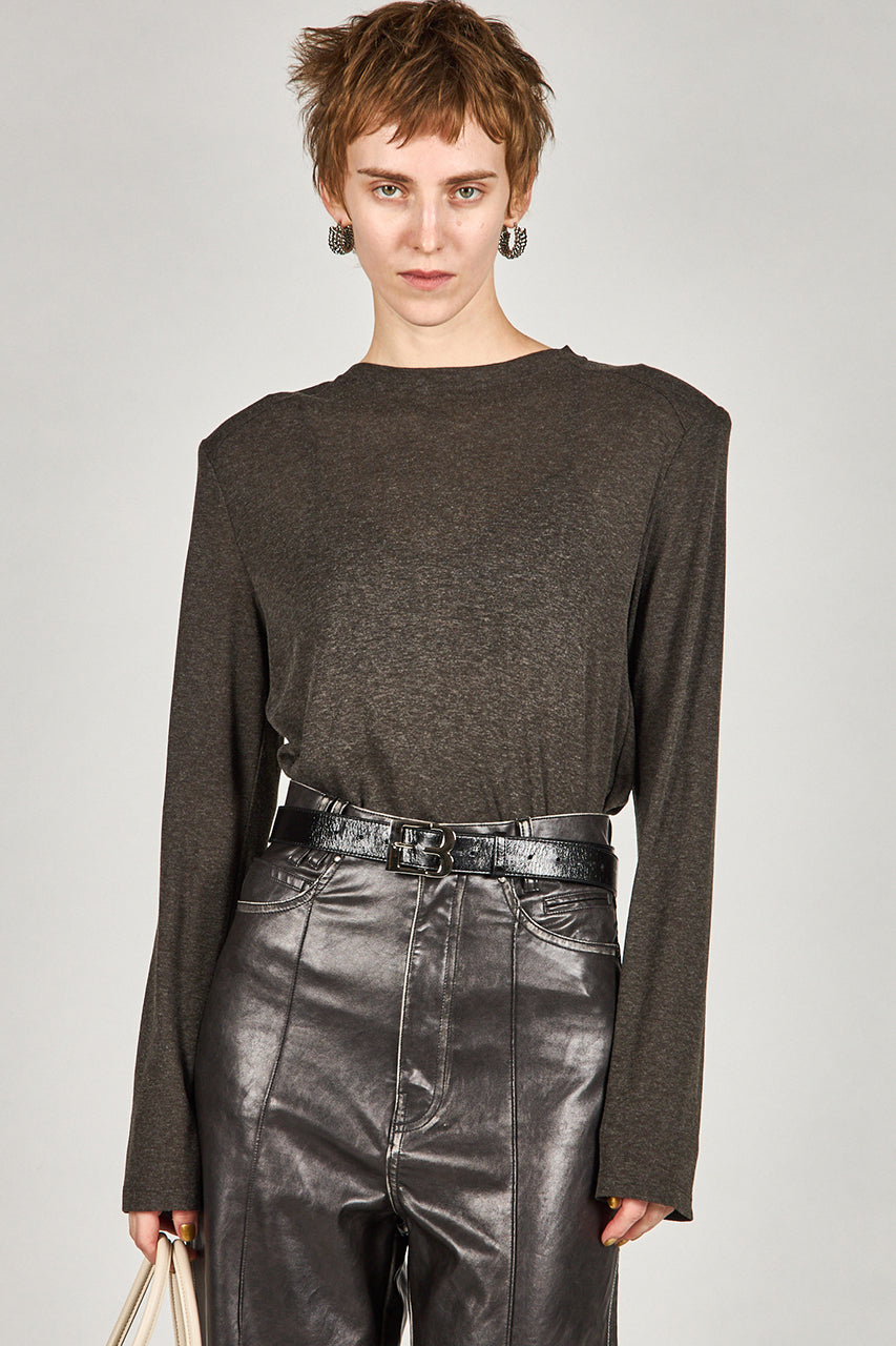 Power Shirt Top - 2025 AUTUMN