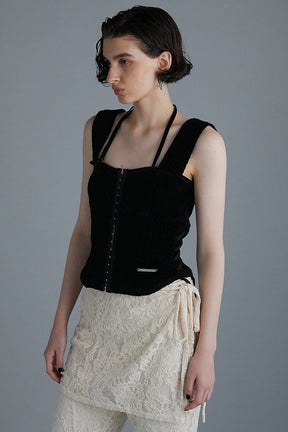 [24 Autumn預訂]痣jacquard bustier