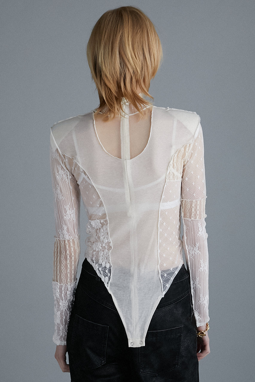 【PRE ORDER】Collage Lace Bodysuit