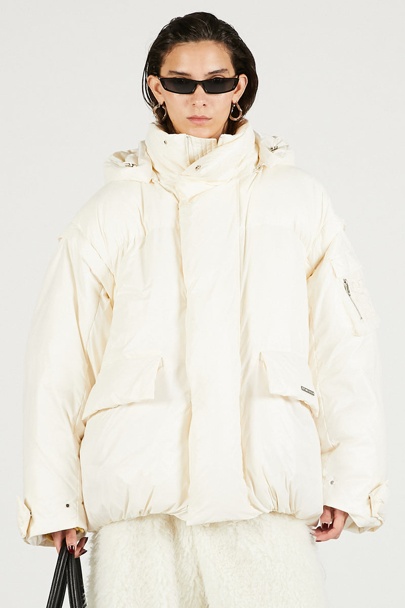 Over-Puffer Down Jacket