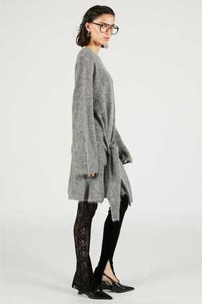 Knot Front Knit Tunic - 2025 WINTER