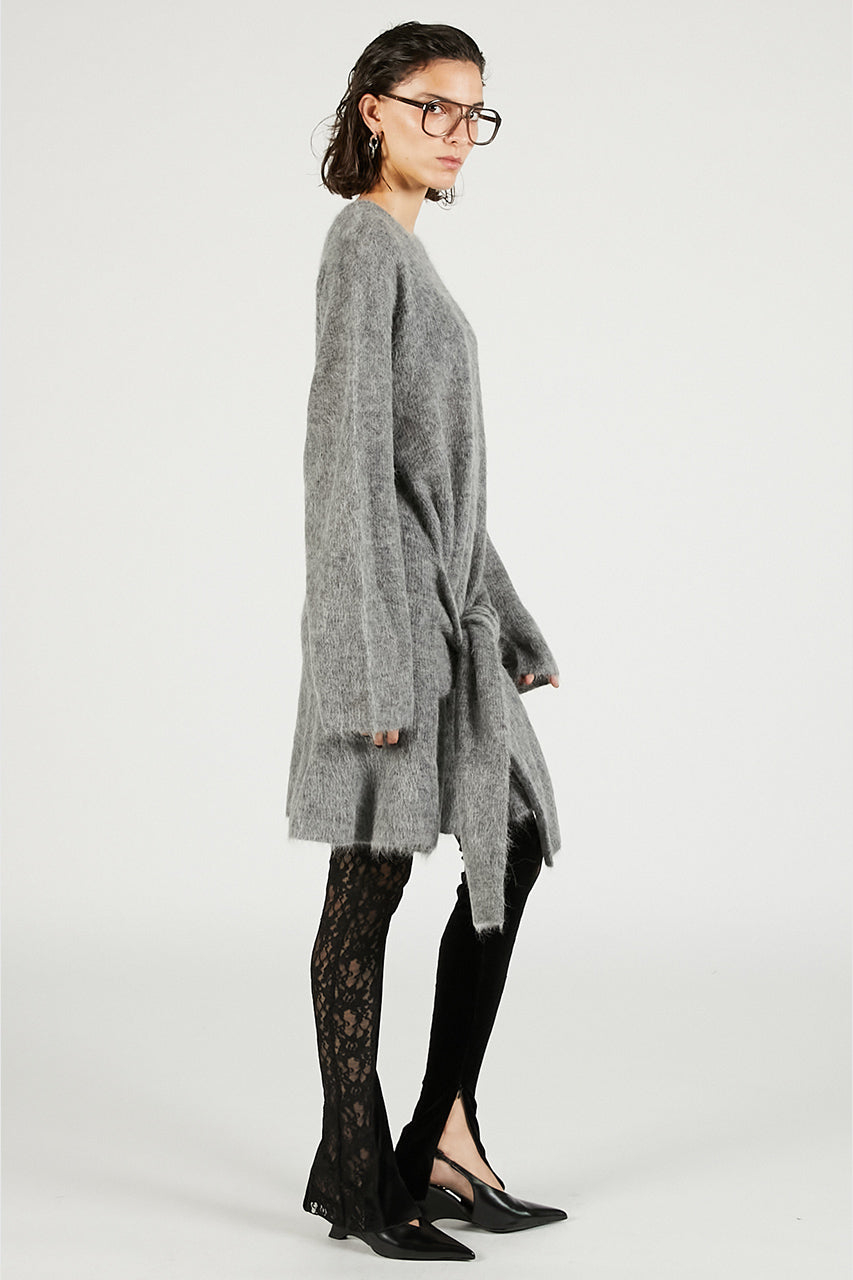 Knot Front Knit Tunic - 2025 WINTER