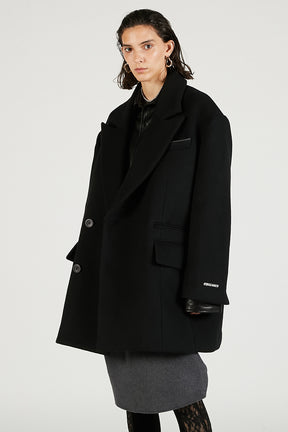 Wool Double Mid-Length Coat - 2025 WINTER
