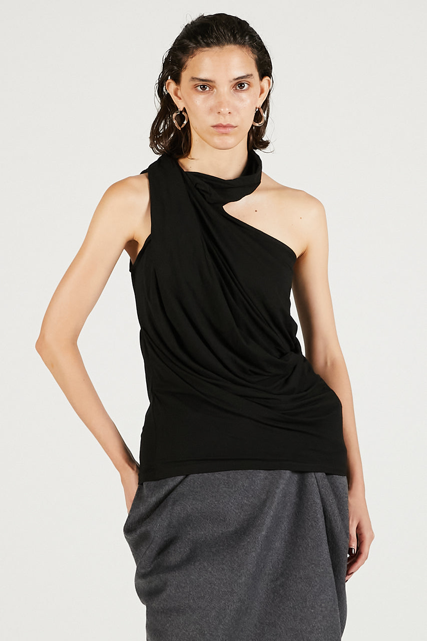Sleeveless Dalters Top Soot