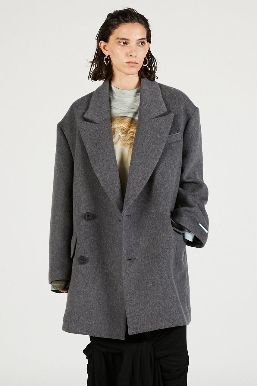 Wool Double Mid-Length Coat - 2025 WINTER