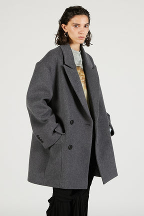 Wool Double Mid-Length Coat - 2025 WINTER