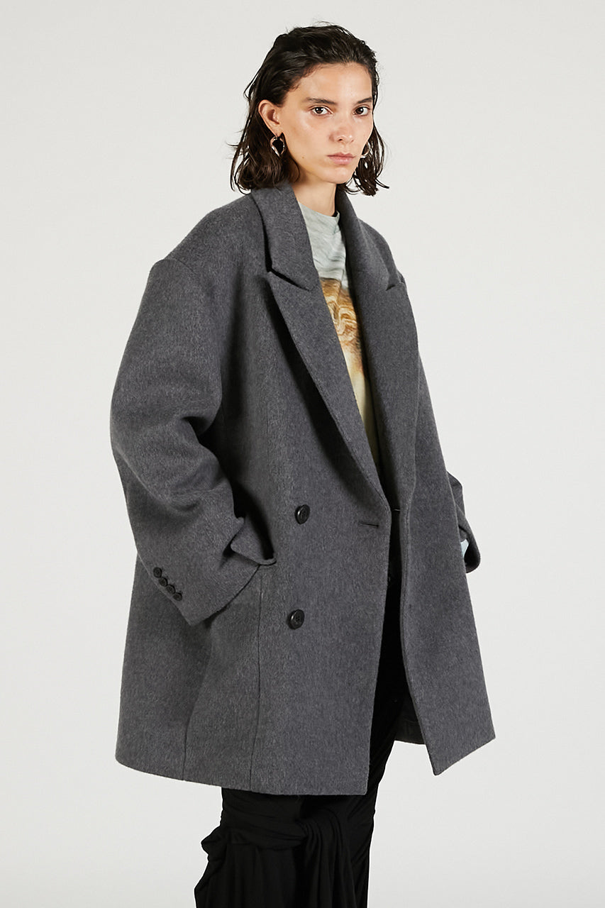 Wool Double Mid-Length Coat - 2025 WINTER
