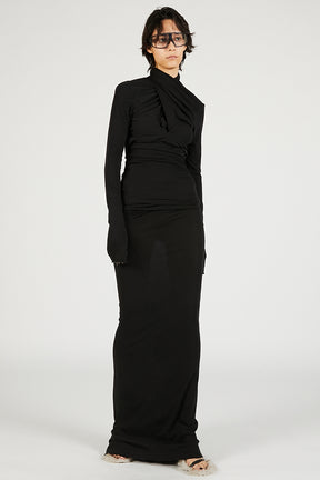 Gres Dress Soot