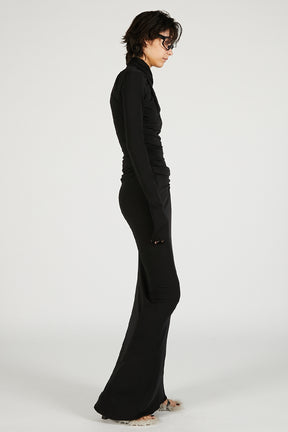 Gres Dress Soot
