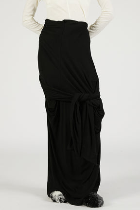 Lumiere Scarf Skirt Soot