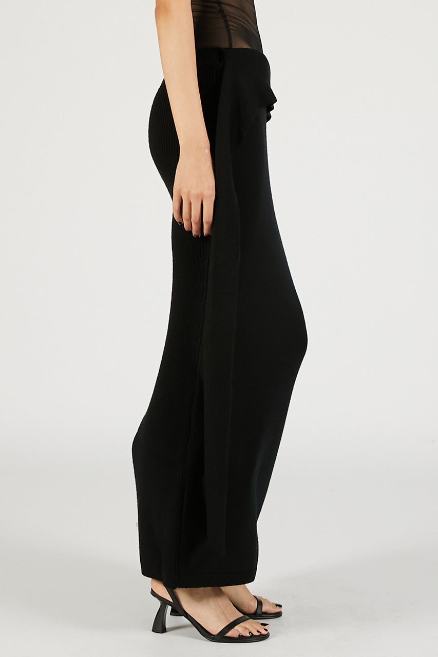 Tier Skirt Black