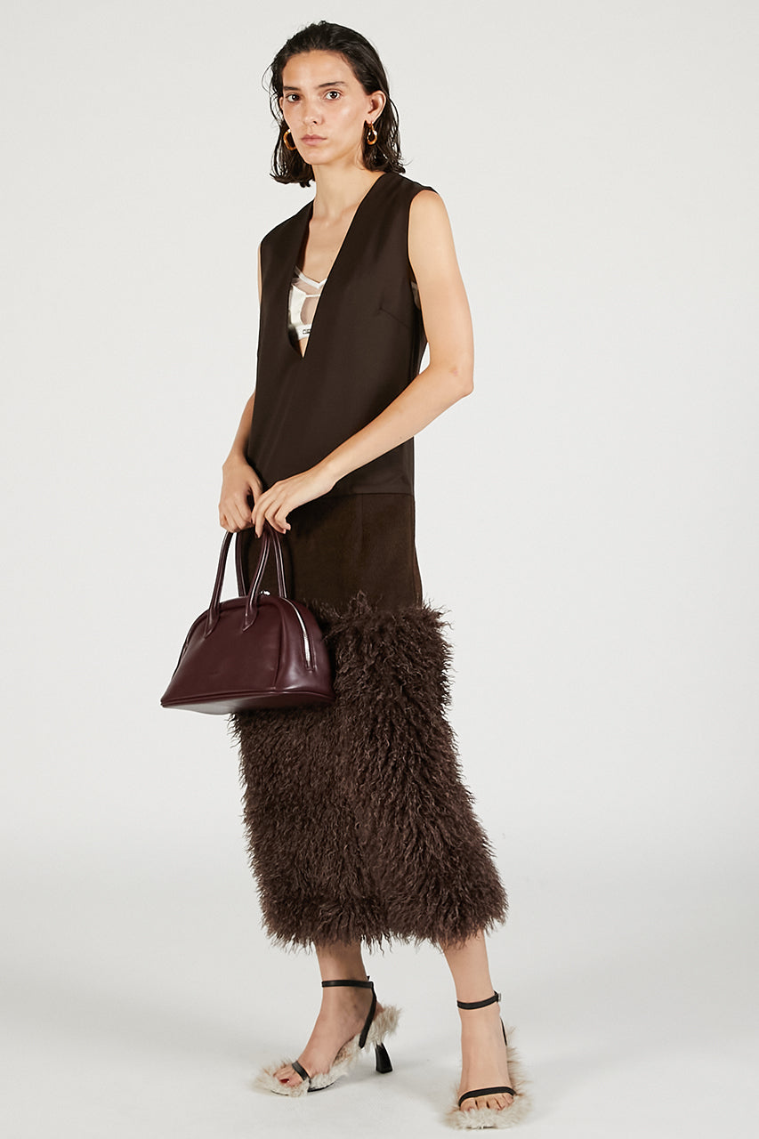Block Dress Bistre