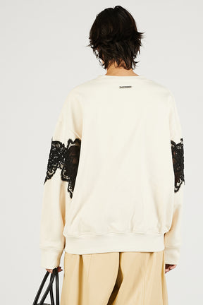 Lace Sweatshirt - 2025 WINTER