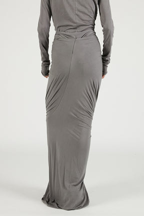 Lumiere Scarf Skirt Deep Grey