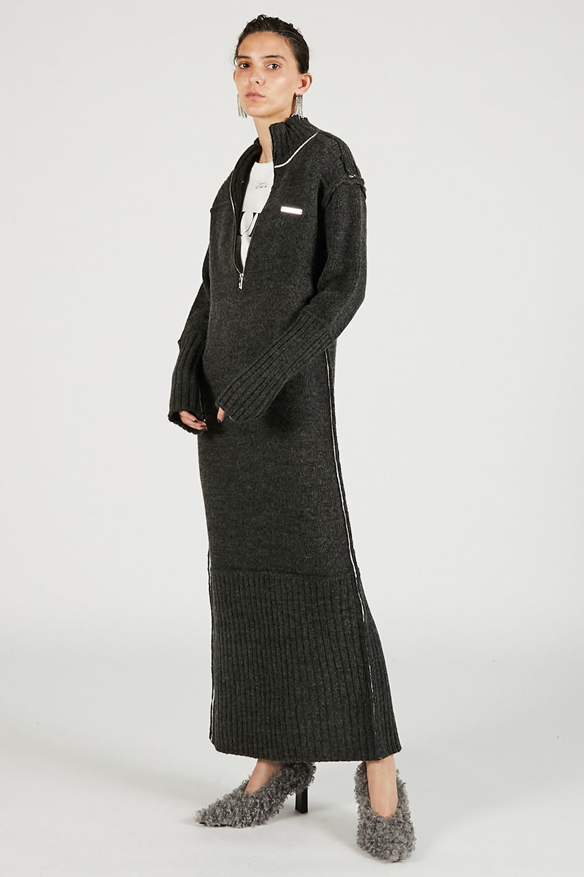 Front Zip Knit One-Piece - 2025 WINTER
