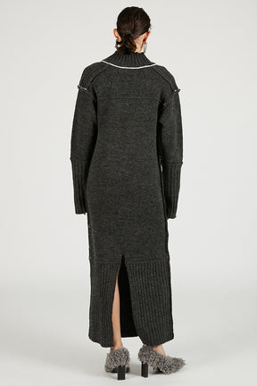 Front Zip Knit One-Piece - 2025 WINTER