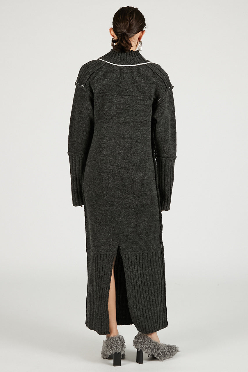 Front Zip Knit One-Piece - 2025 WINTER