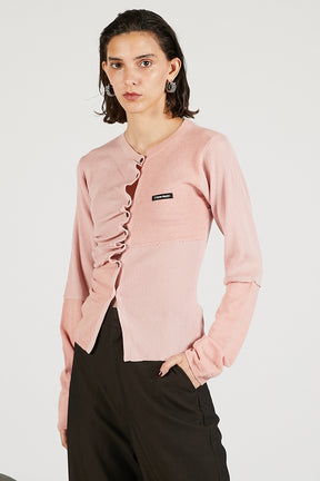 Random Button Knit Top - 2025 WINTER