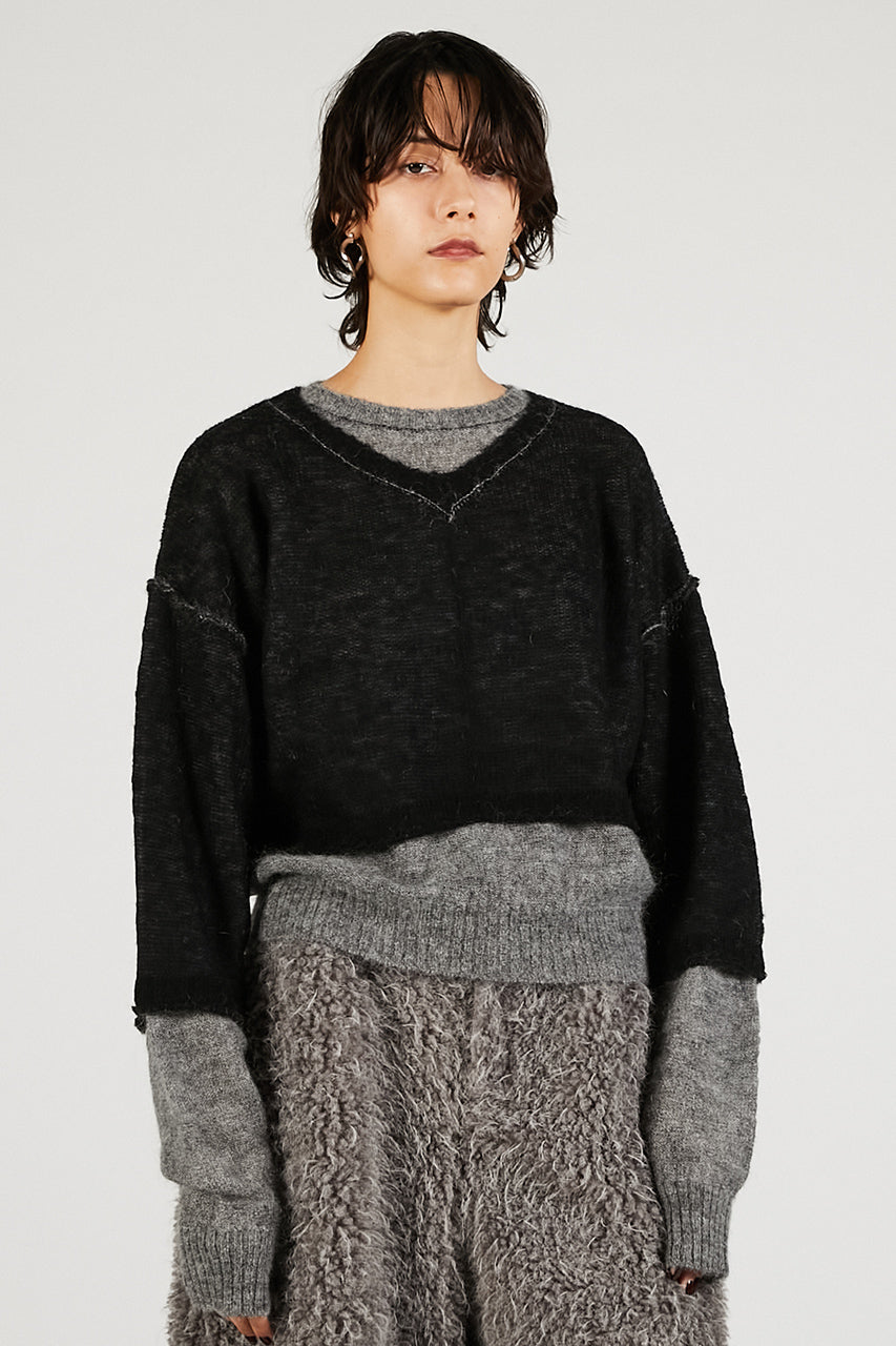 Reversible Mohair Knit - 2025 WINTER