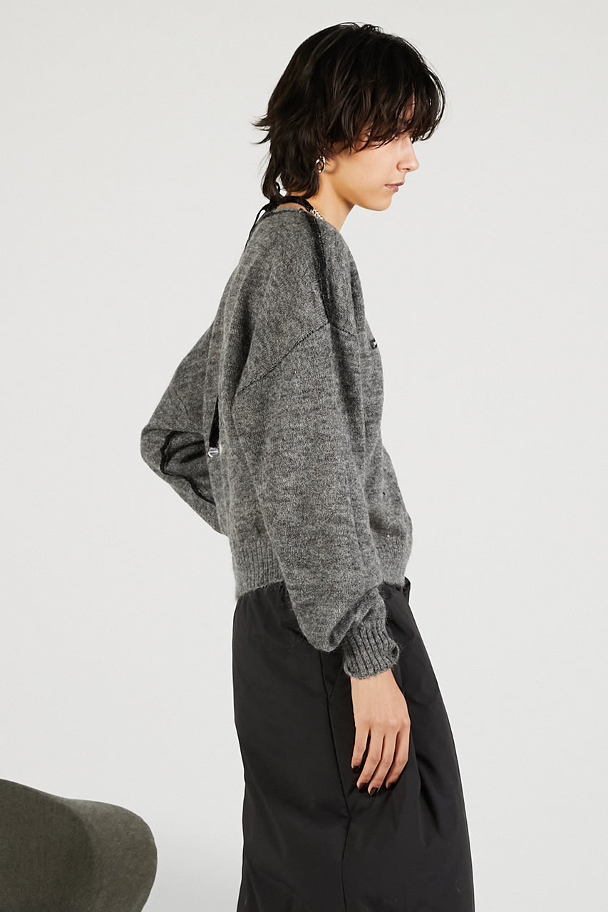 Reversible Mohair Knit - 2025 WINTER