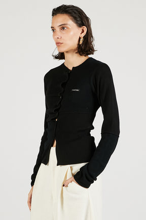 Random Button Knit Top - 2025 WINTER