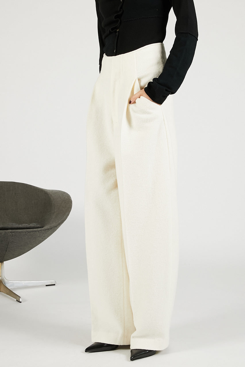 Wool Ring Curve Pants - 2025 WINTER