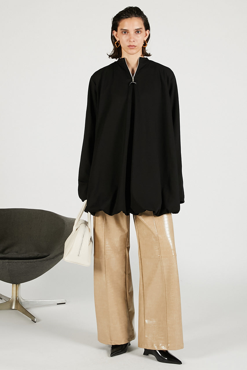 Synthetic Leather Press Pants - 2025 WINTER