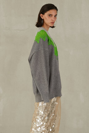 Lace-Line Over-Knit - 2025 WINTER