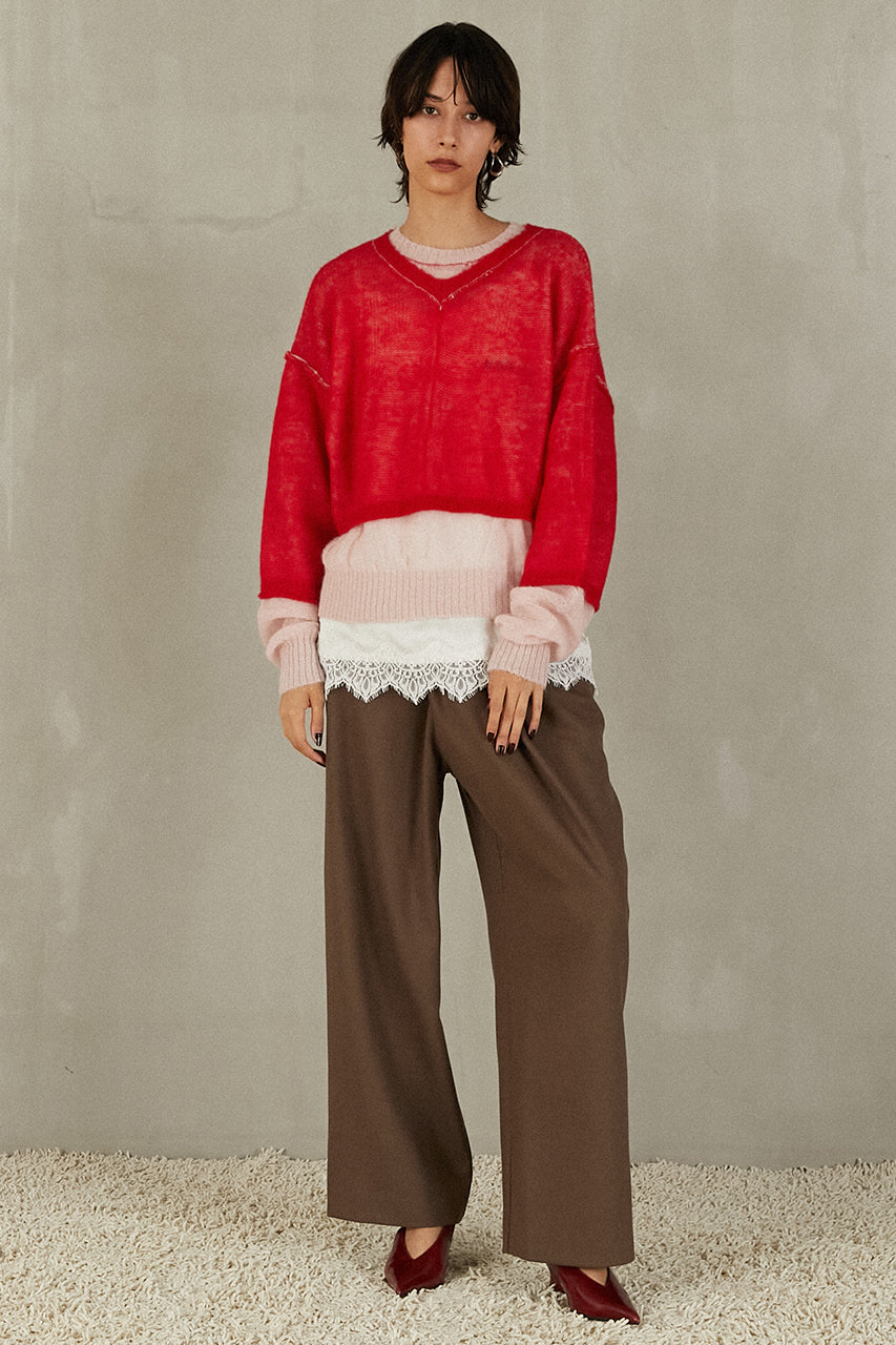 Reversible Mohair Knit - 2025 WINTER
