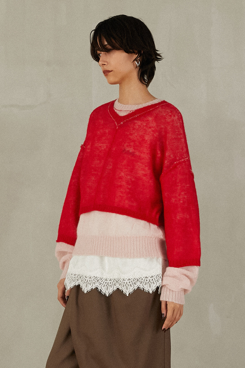 Reversible Mohair Knit - 2025 WINTER