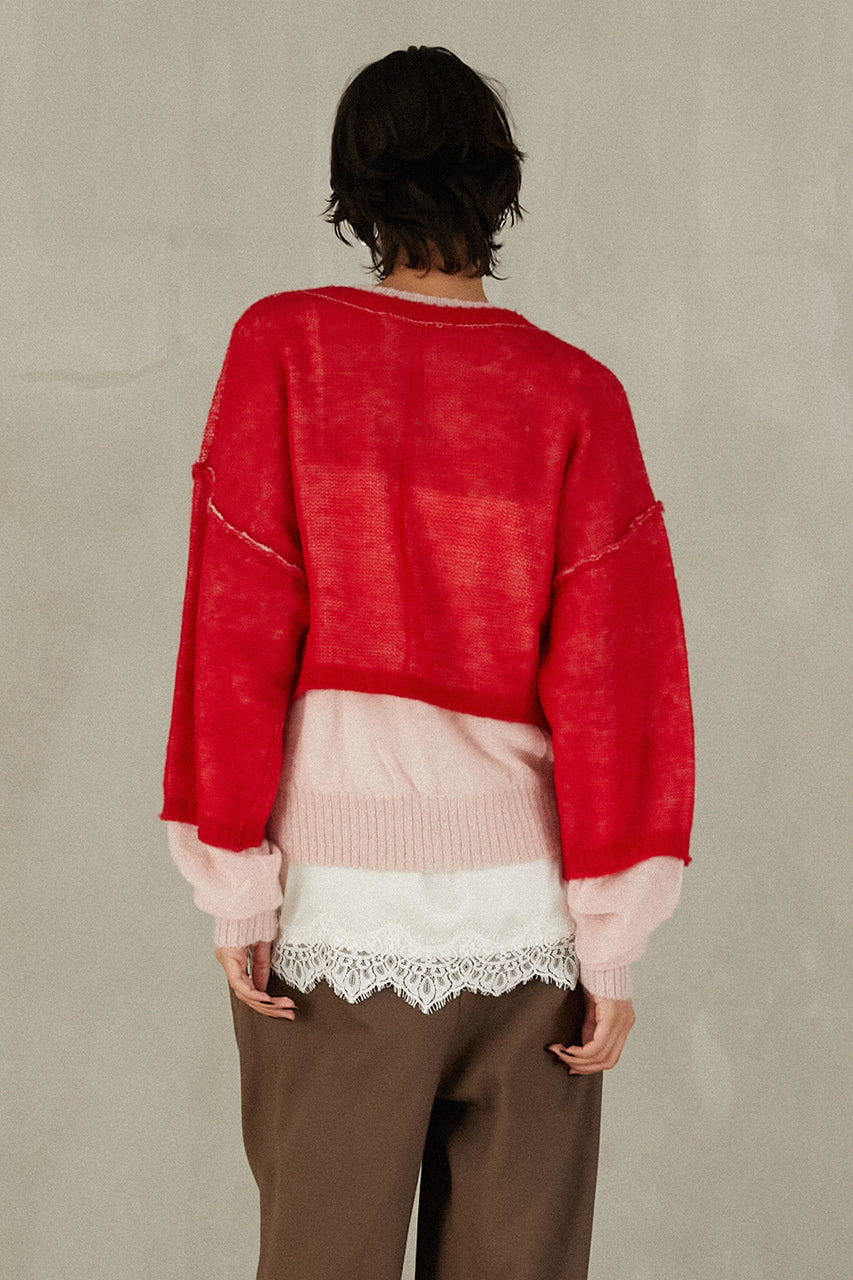 Reversible Mohair Knit - 2025 WINTER