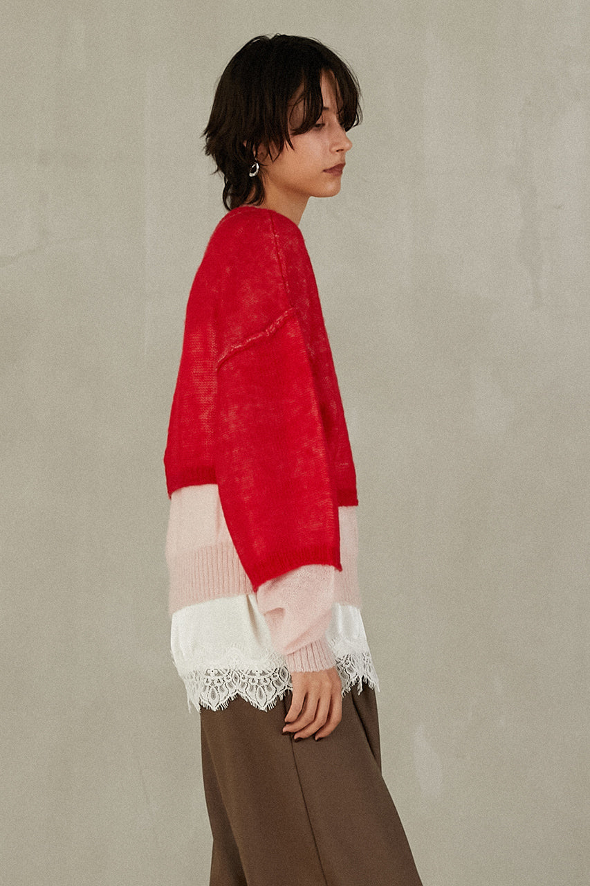 Reversible Mohair Knit - 2025 WINTER