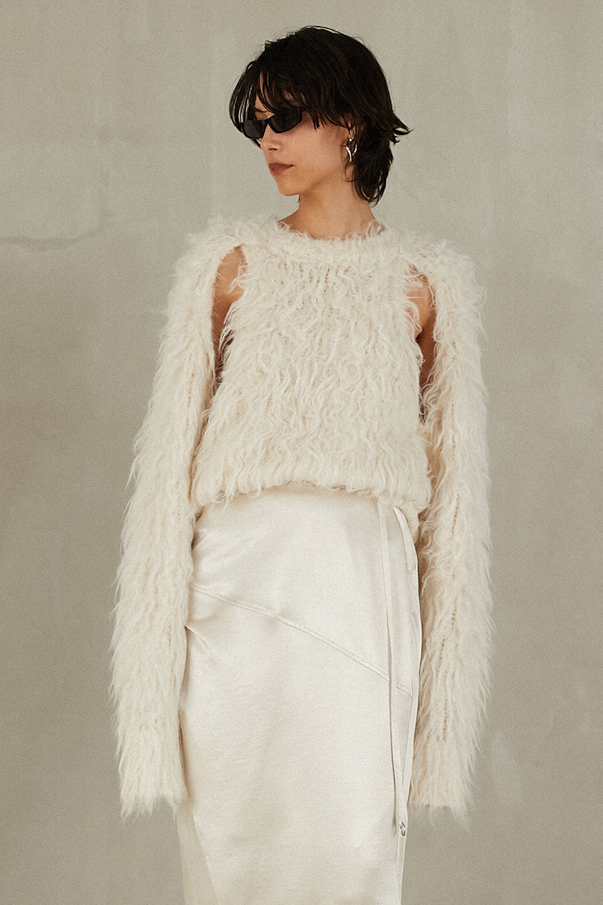 Shaggy Knit Pullover - 2025 WINTER