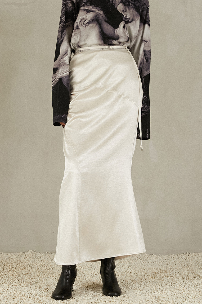 Satin Long Skirt - 2025 WINTER