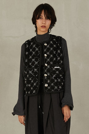 Tweed Vest