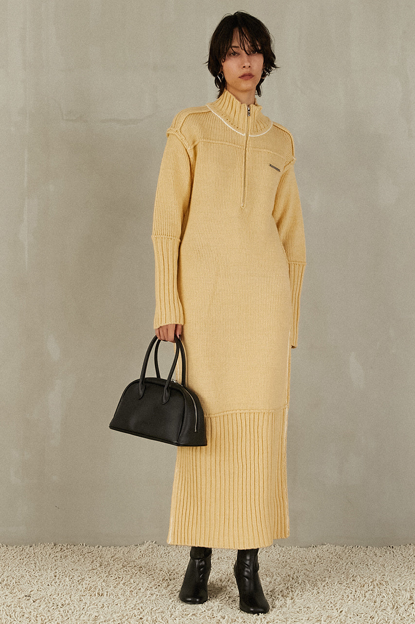 Front Zip Knit One-Piece - 2025 WINTER