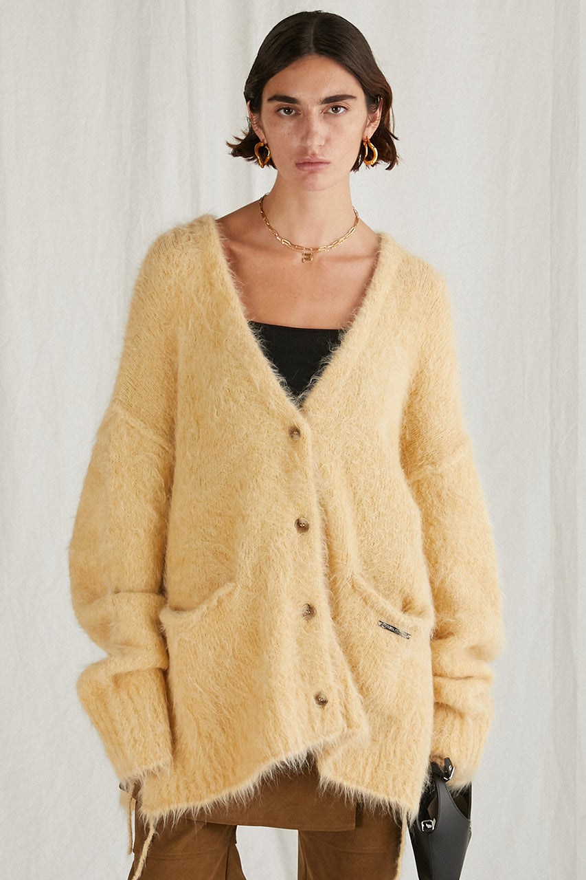 FTC HEATHER SHAGGY CARDIGAN | LOCKSTOCK/STLIKE