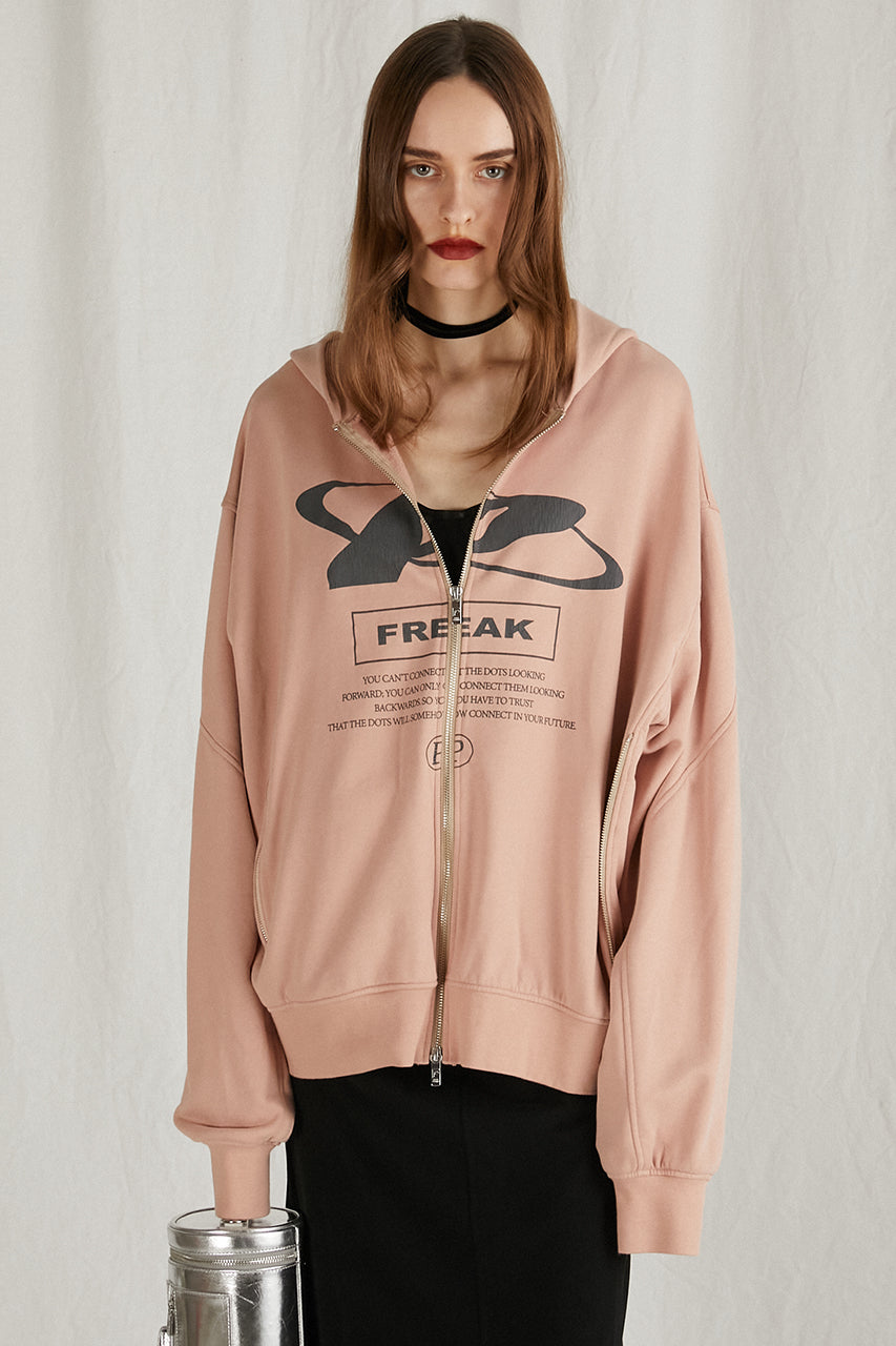 FREAK Double Zip Hoodie