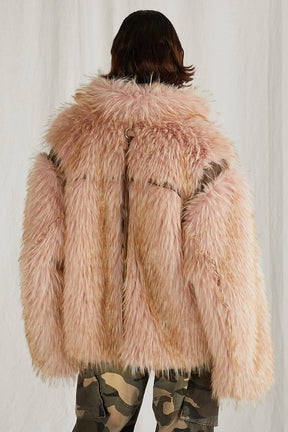 [24Autumn PRE ORDER] FUR ZIP BLOUSON