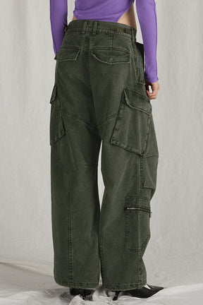 【24WINTER PRE ORDER】Zip Cargo Pants