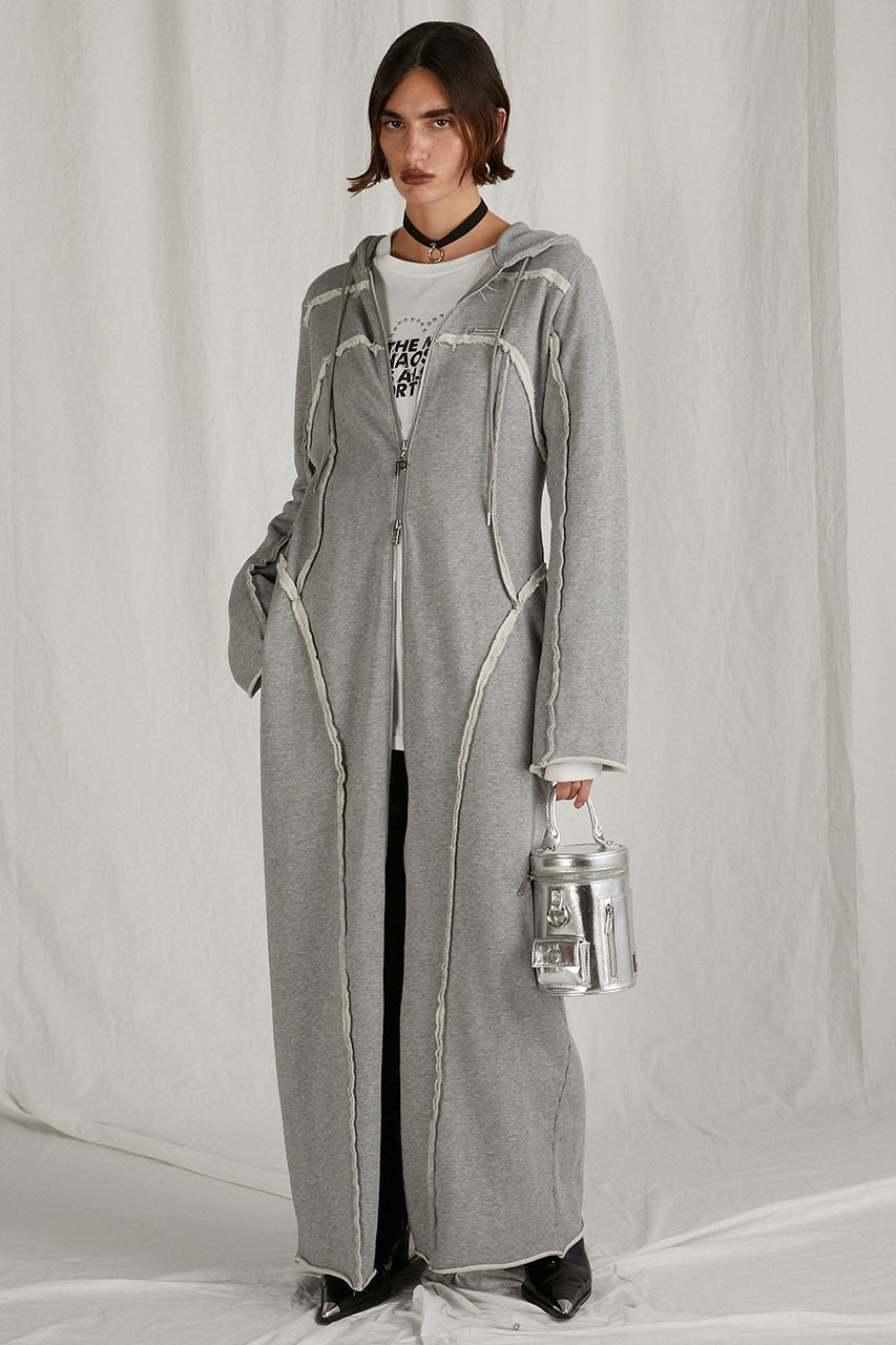 Zip Hood Sweatshirt One Piece - SALE