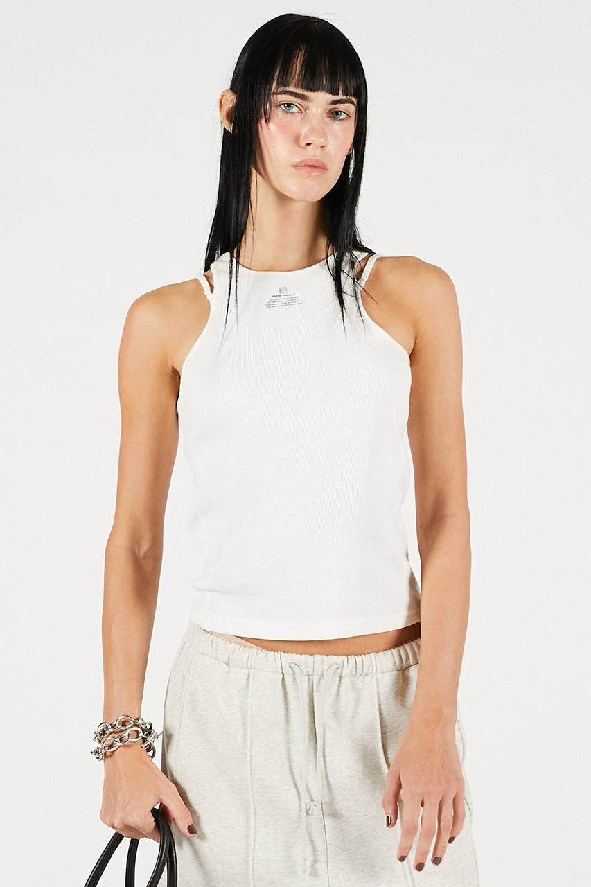 Front Logo Rib Tank Top - PRE ORDER