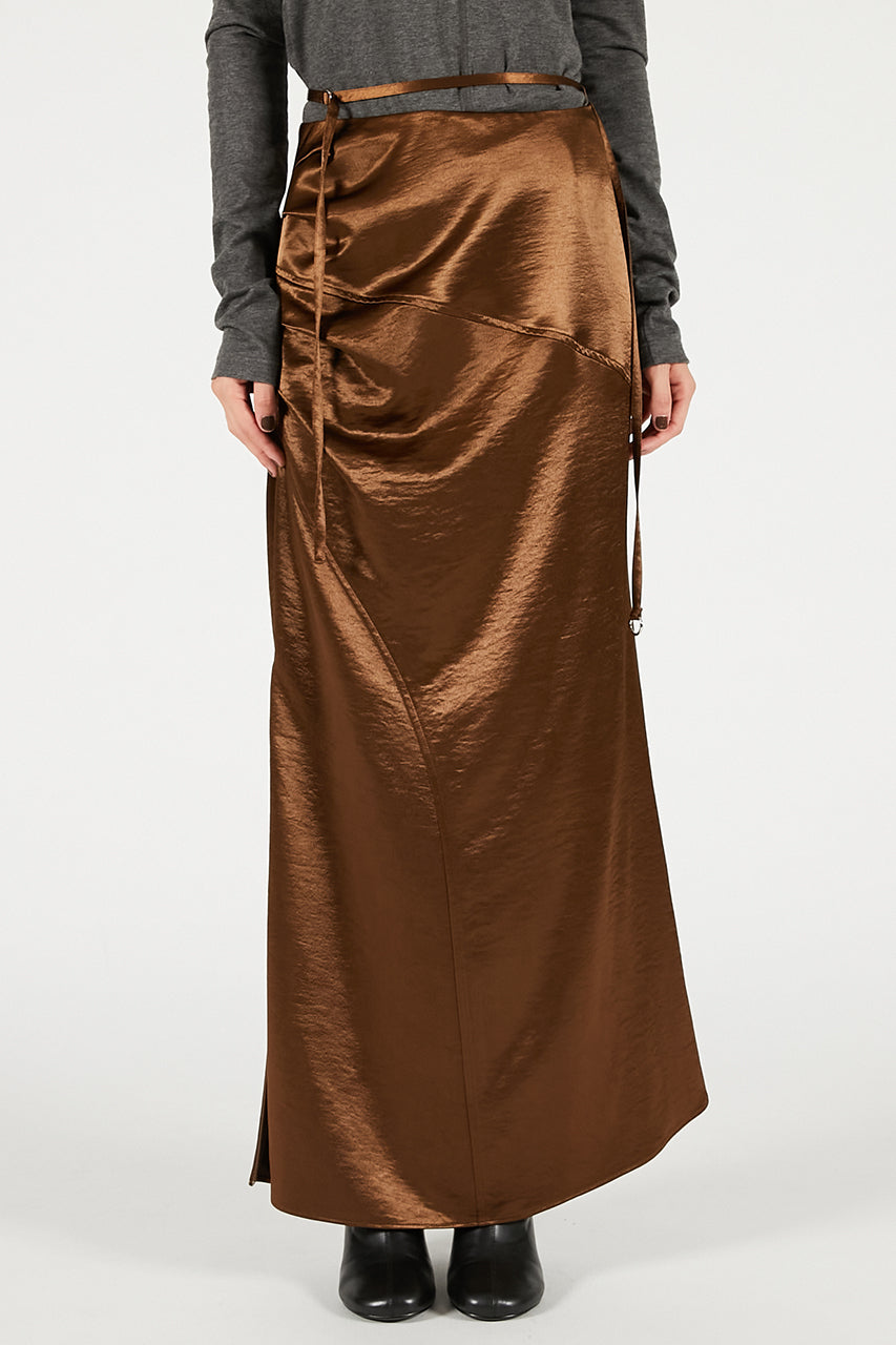 Satin Long Skirt - 2025 WINTER