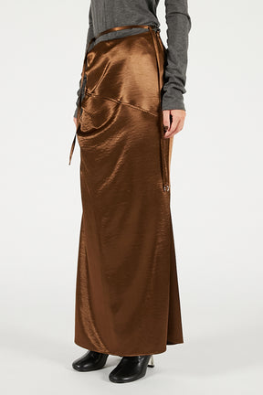 Satin Long Skirt - 2025 WINTER