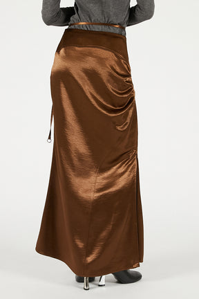 Satin Long Skirt - 2025 WINTER
