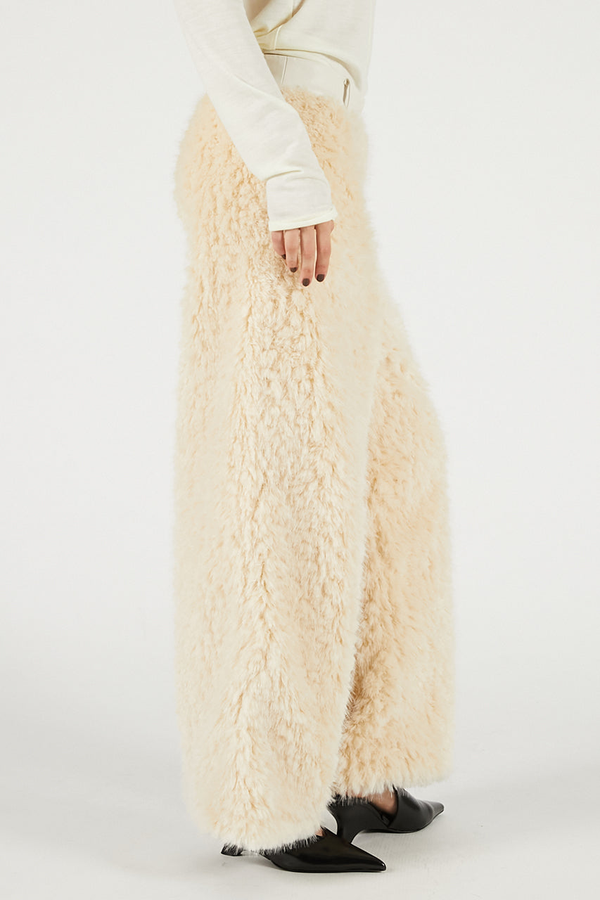 Synthetic Fur Pants - 2025 WINTER
